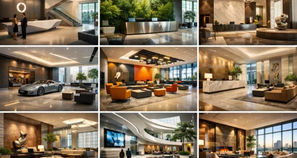 8 Corporate Lobby Examples That Build Brand Presence