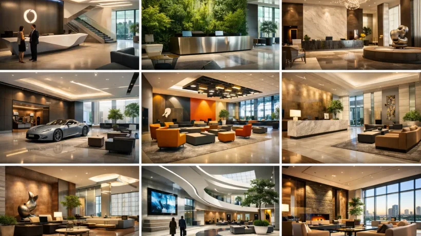 8 Corporate Lobby Examples That Build Brand Presence
