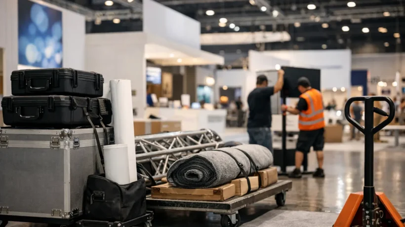 Trade Show Booth Logistics That Keep Events Moving