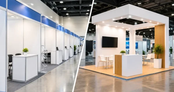 Inline Booths Versus Island Booths Compared