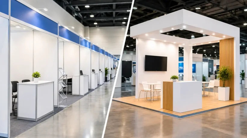 Inline Booths Versus Island Booths Compared
